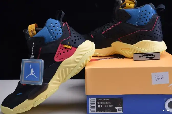 Rep TBK JORDAN DA1951-001 NOIR' 'OFF X MID DELTA UNION LA 0420